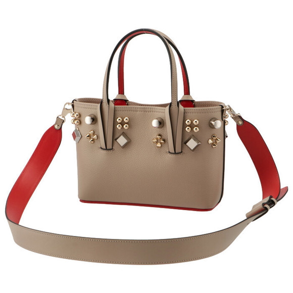 Christian Louboutin Tote Bag Cabata Mini Beige - Picture 3 of 9